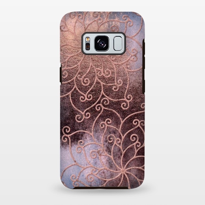 Galaxy S8 plus StrongFit Pink Sundown by  Utart