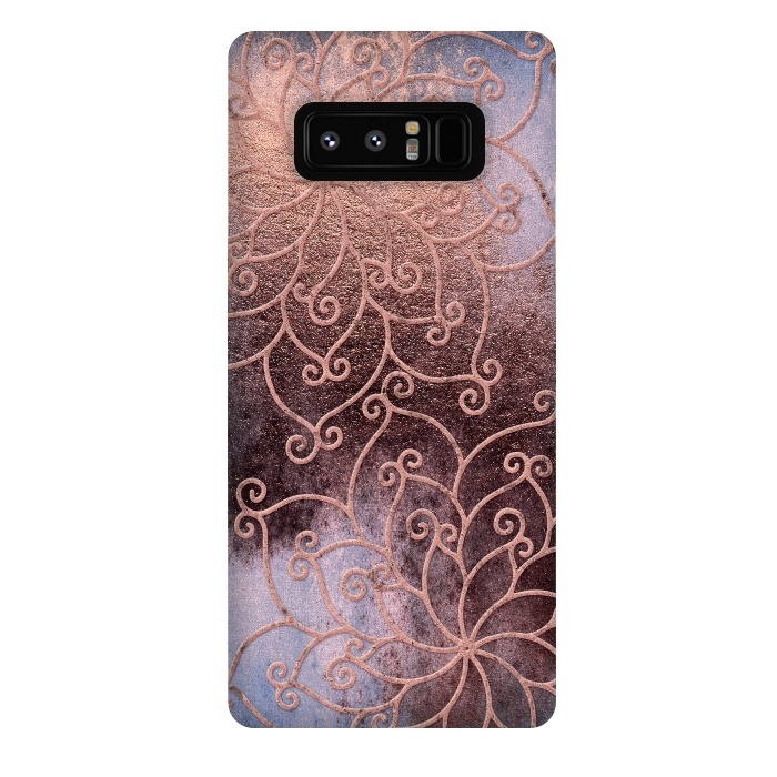 Galaxy Note 8 StrongFit Pink Sundown by  Utart