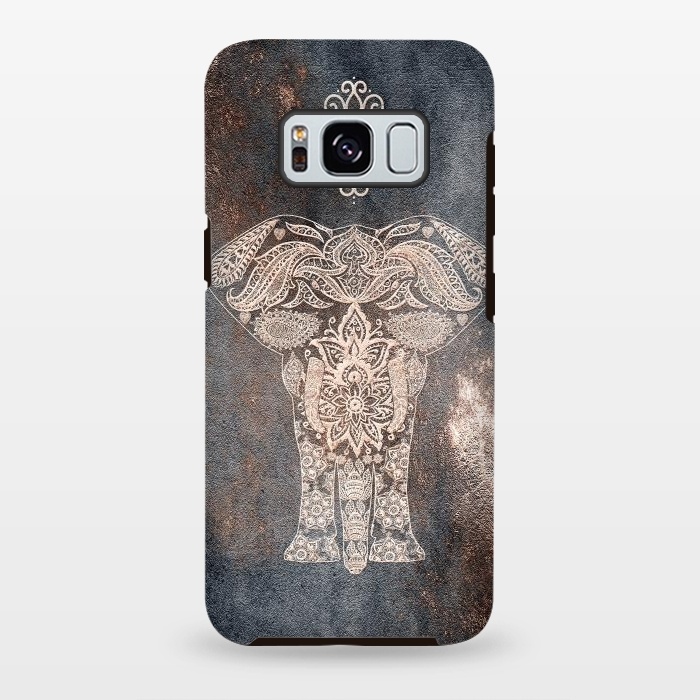 Galaxy S8 plus StrongFit Elepephant Mandala by  Utart