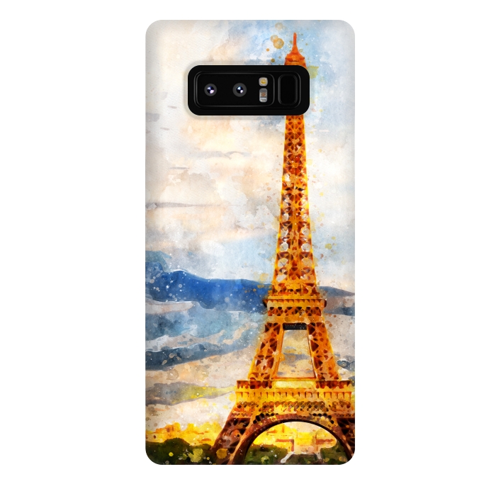 Galaxy Note 8 StrongFit Eiffel Tower by Creativeaxle