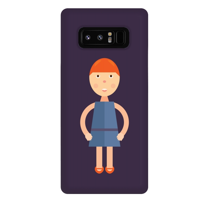 Galaxy Note 8 StrongFit little girl standing by TMSarts