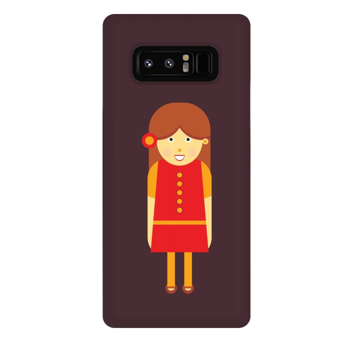Galaxy Note 8 StrongFit baby girl casual by TMSarts