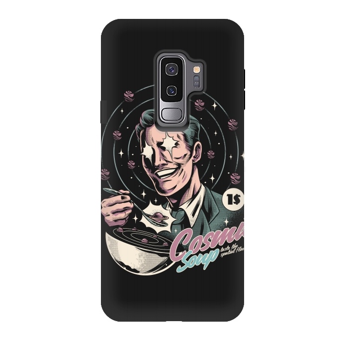 Galaxy S9 plus StrongFit Cosmic Soup by Ilustrata