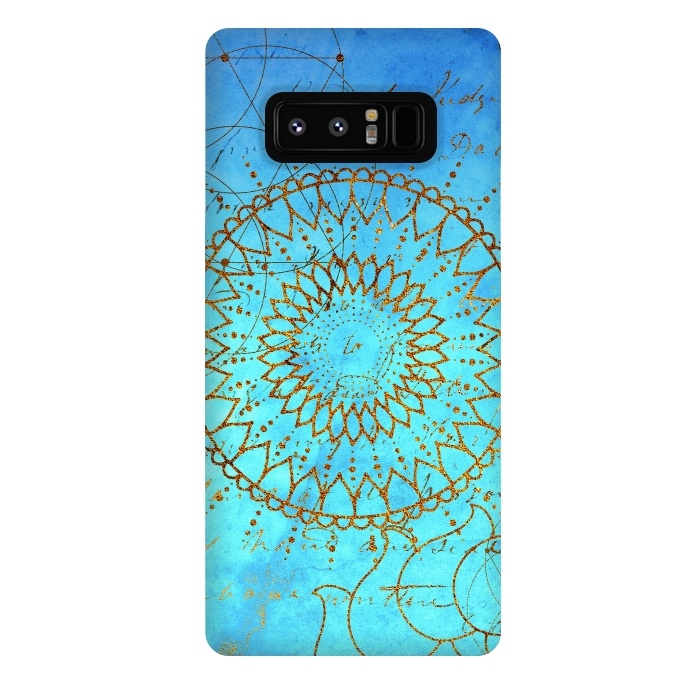 Galaxy Note 8 StrongFit Blue in the Sky by  Utart