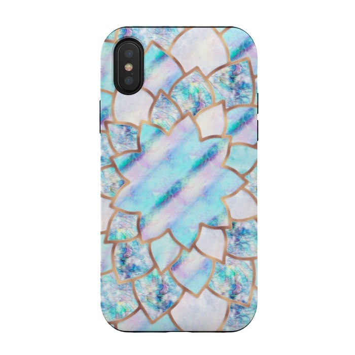 iPhone Xs / X StrongFit Ice Mandala by  Utart