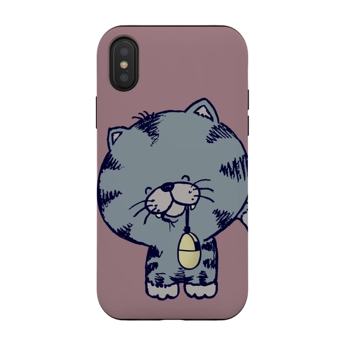 iPhone Xs / X StrongFit THE GREAT HUNTER by Mangulica