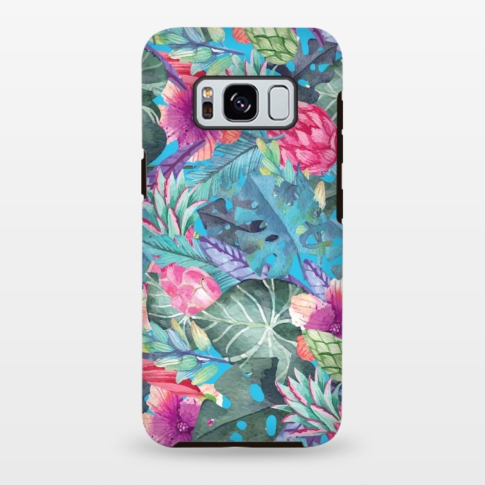 Galaxy S8 plus StrongFit Aquamarine by Rossy Villarreal