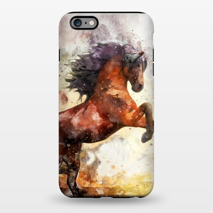 iPhone 6/6s plus StrongFit Excited Horse by Creativeaxle