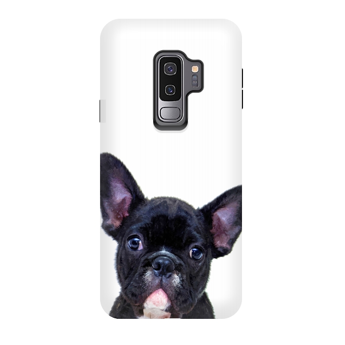 Galaxy S9 plus StrongFit French Bulldog Portrait by Alemi