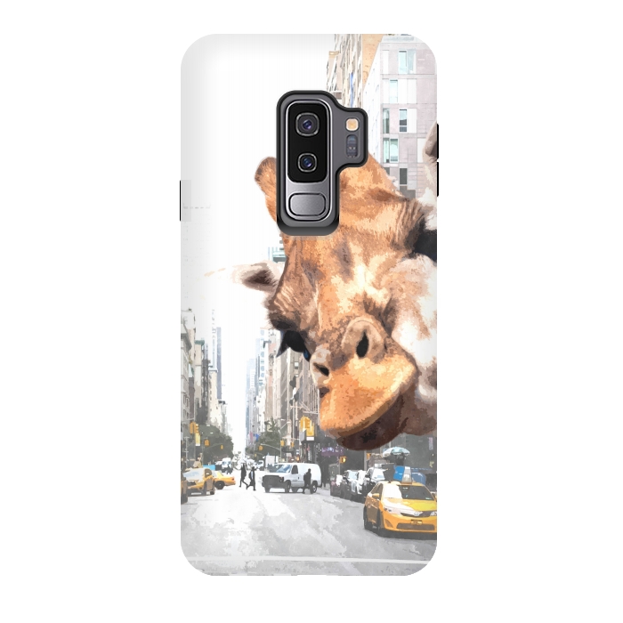 Galaxy S9 plus StrongFit Selfie Giraffe in NYC by Alemi