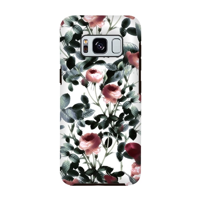 Galaxy S8 StrongFit Romantic pastel rose garden by Oana 
