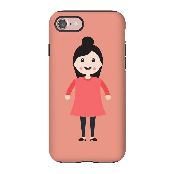 iPhone 7 StrongFit young girl smiling by TMSarts
