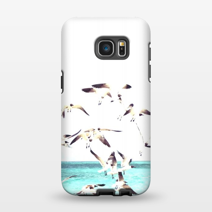 Galaxy S7 EDGE StrongFit Seagulls by Alemi