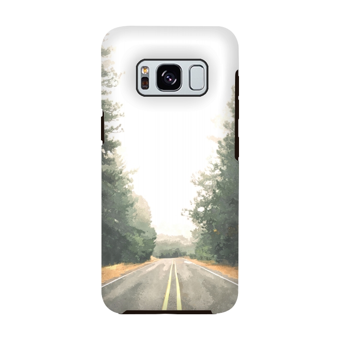 Galaxy S8 StrongFit Road Illustration by Alemi