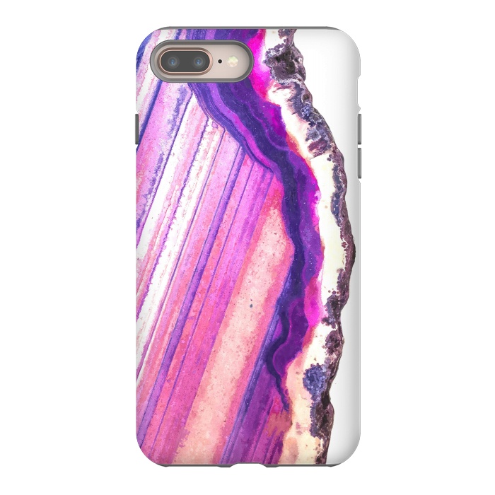 iPhone 7 plus StrongFit Violet Agate Illustration by Alemi