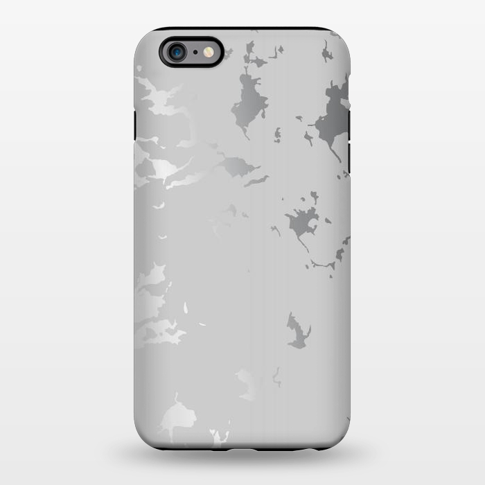 iPhone 6/6s plus StrongFit Silver Splatter 001 by Jelena Obradovic