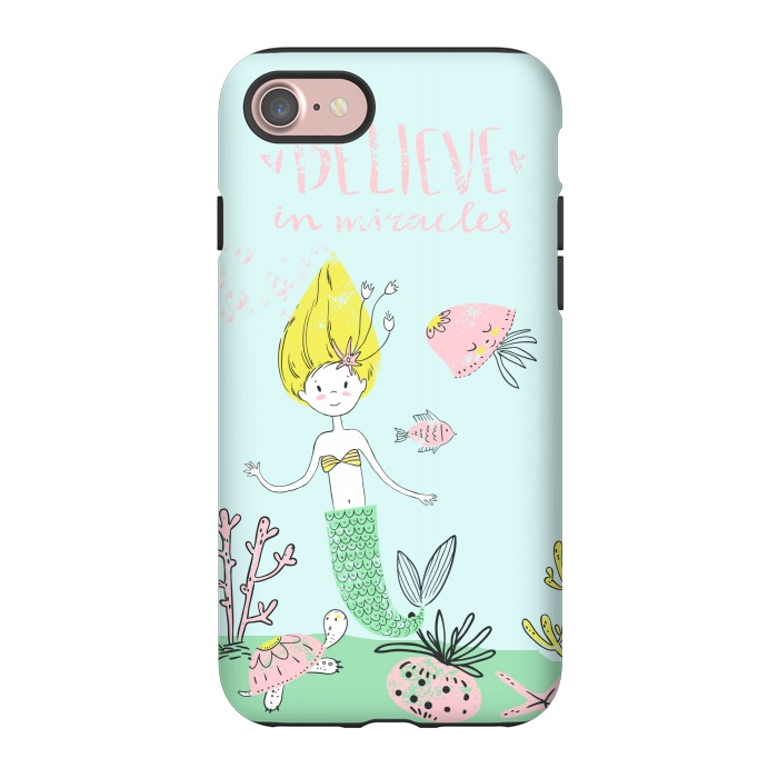 iPhone 7 StrongFit Believe in mermaids by  Utart
