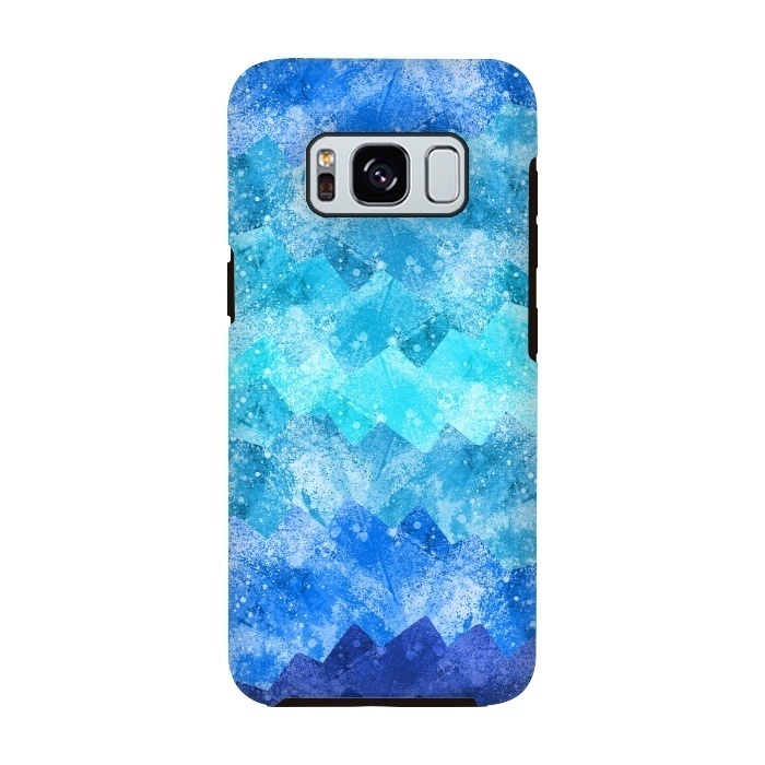 Galaxy S8 StrongFit The blue sea waves by Steve Wade (Swade)
