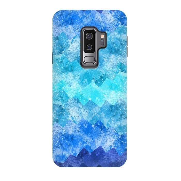 Galaxy S9 plus StrongFit The blue sea waves by Steve Wade (Swade)
