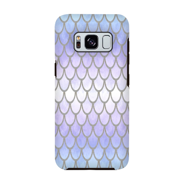 Galaxy S8 StrongFit Pretty Mermaid Scales 01 by Angelika Parker