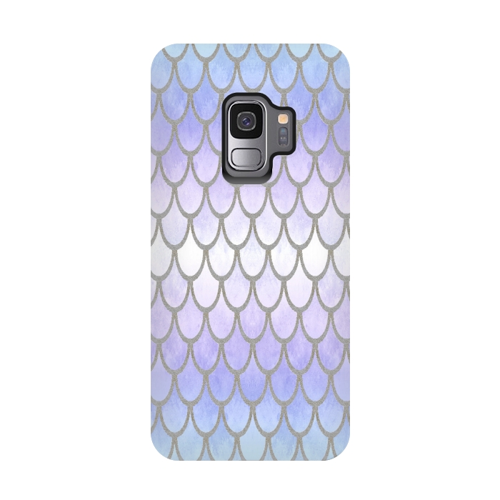 Galaxy S9 StrongFit Pretty Mermaid Scales 01 by Angelika Parker
