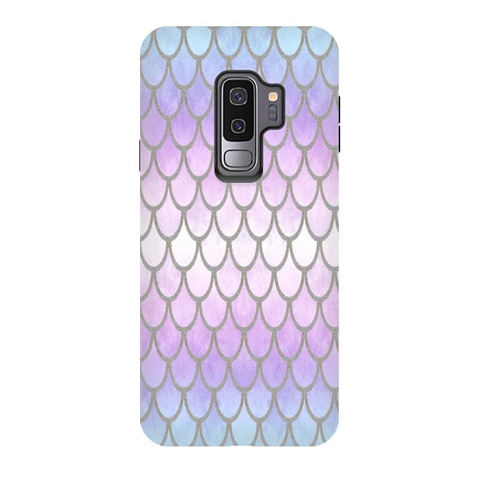 Galaxy S9 plus StrongFit Pretty Mermaid Scales 02 by Angelika Parker