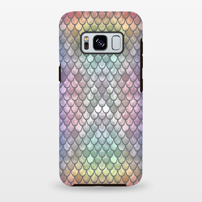 Galaxy S8 plus StrongFit Pretty Mermaid Scales 26 by Angelika Parker
