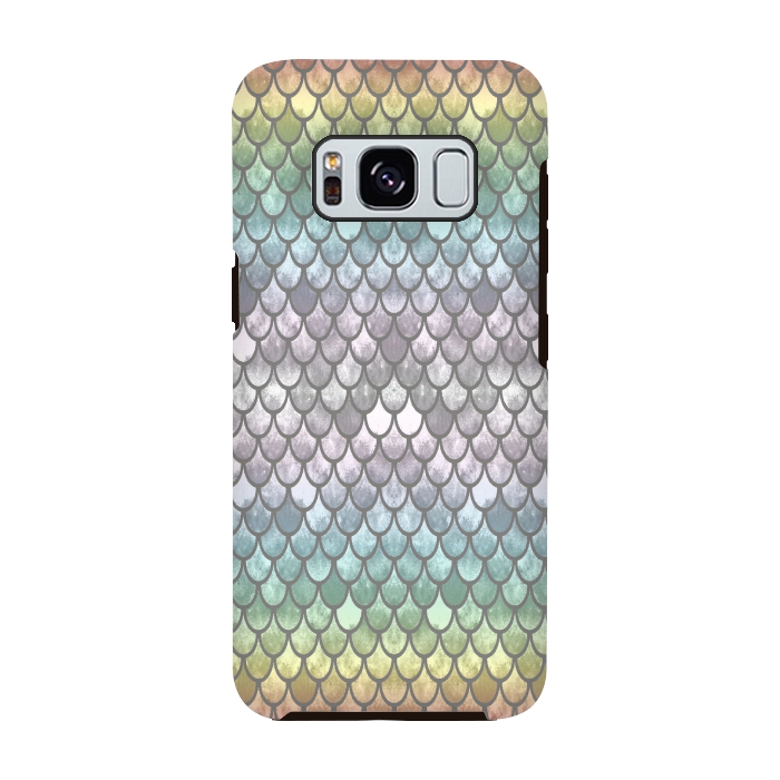 Galaxy S8 StrongFit Pretty Mermaid Scales 11 by Angelika Parker