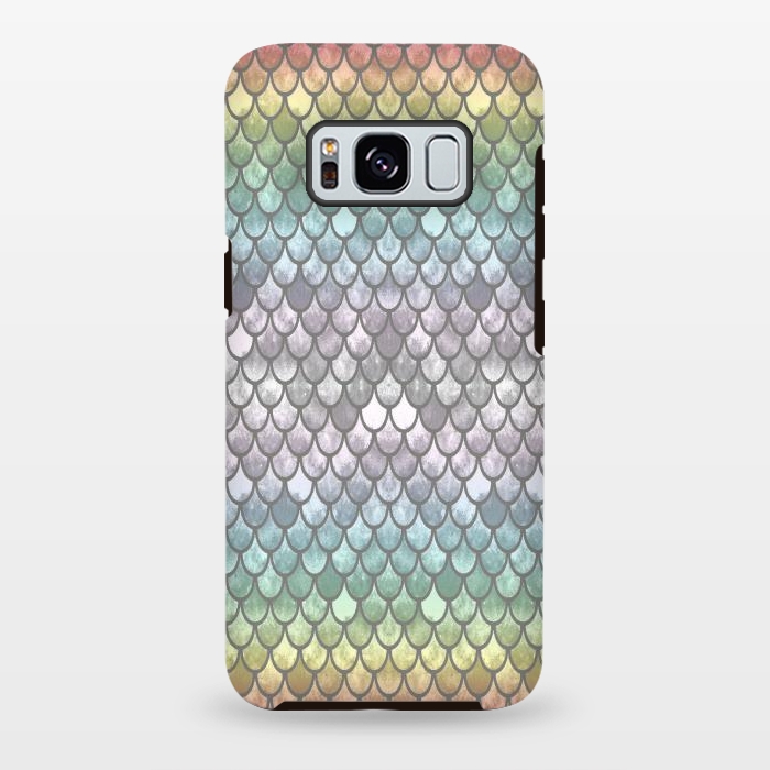 Galaxy S8 plus StrongFit Pretty Mermaid Scales 11 by Angelika Parker