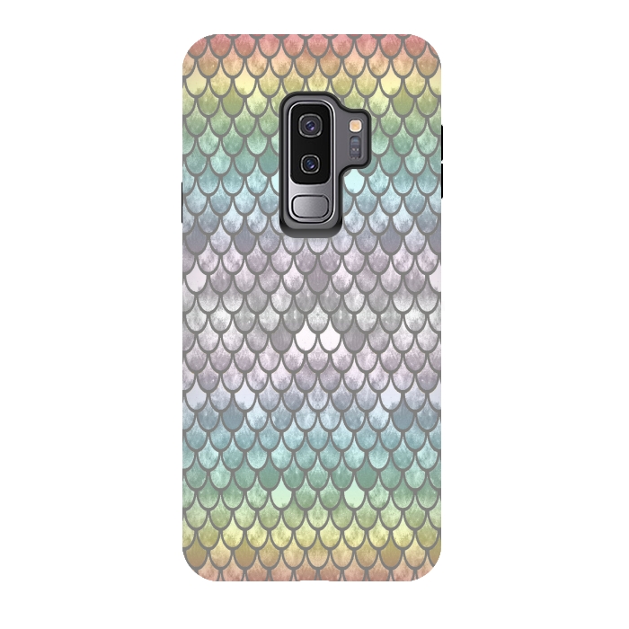 Galaxy S9 plus StrongFit Pretty Mermaid Scales 11 by Angelika Parker