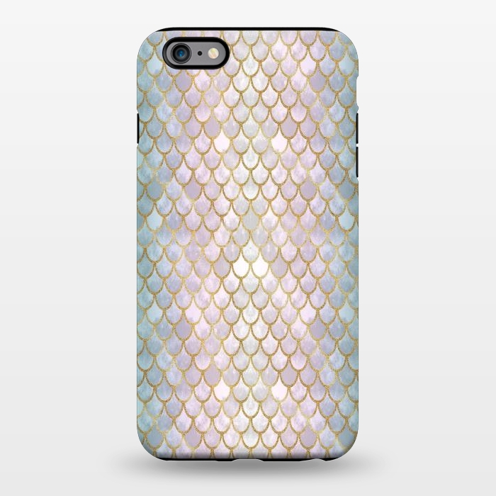 iPhone 6/6s plus StrongFit Pretty Mermaid Scales 22 by Angelika Parker