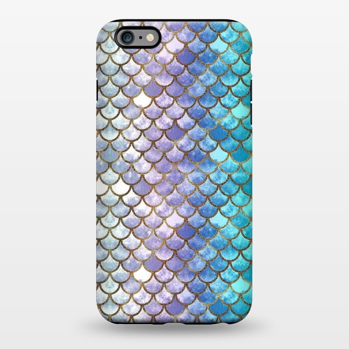iPhone 6/6s plus StrongFit Pretty Mermaid Scales 38 by Angelika Parker