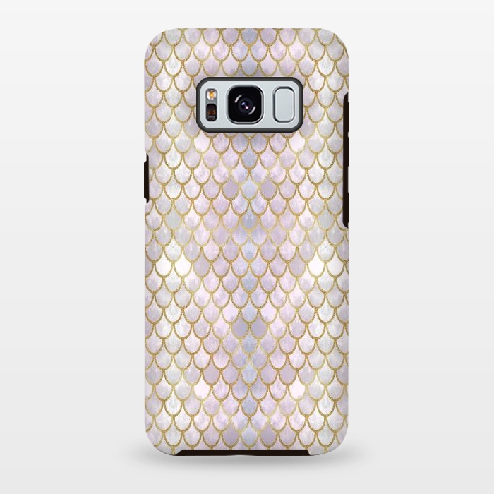 Galaxy S8 plus StrongFit Pretty Mermaid Scales 40 by Angelika Parker