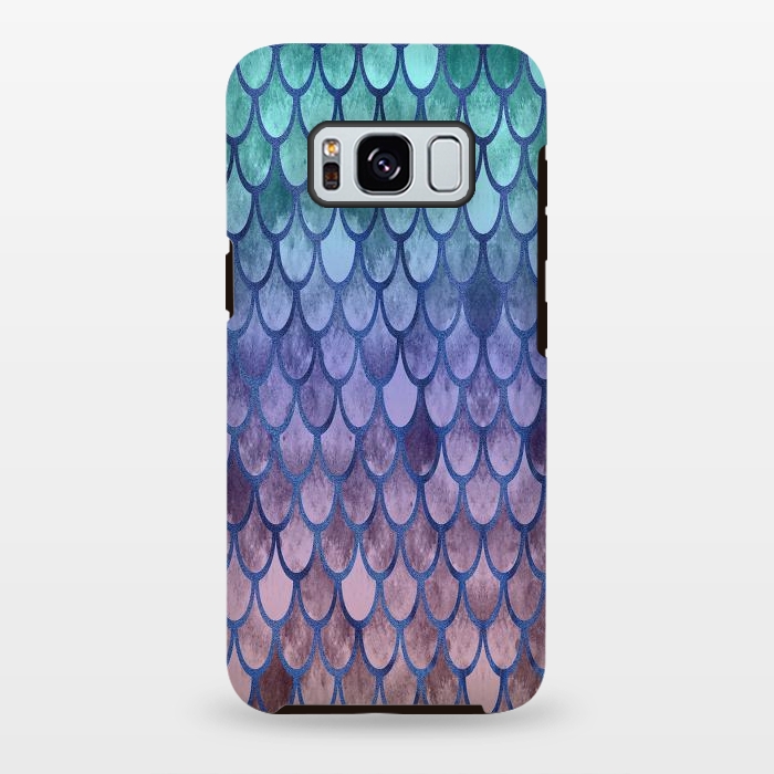 Galaxy S8 plus StrongFit Pretty Mermaid Scales 99 by Angelika Parker