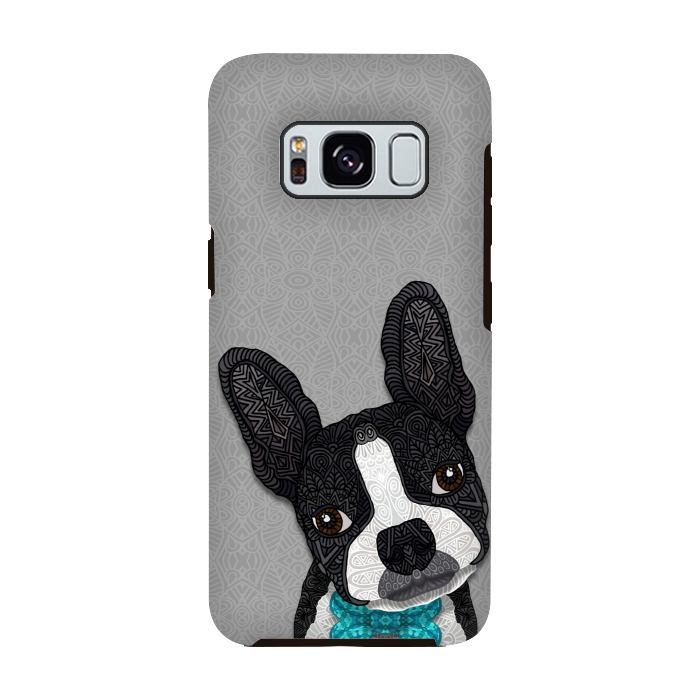 Galaxy S8 StrongFit Bow Tie Boston by Angelika Parker