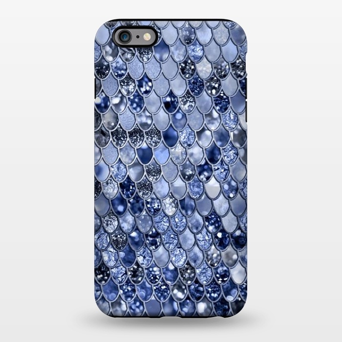 iPhone 6/6s plus StrongFit Ocean Blue Glamour Mermaid Scales by  Utart