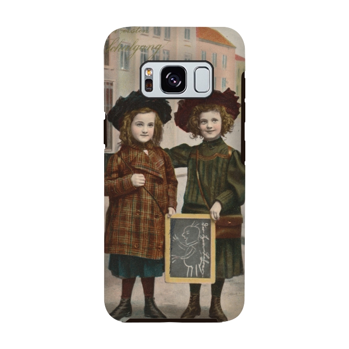 Galaxy S8 StrongFit Vintage School Girls by Andrea Haase
