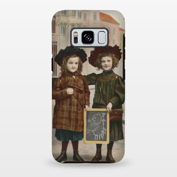 Galaxy S8 plus StrongFit Vintage School Girls by Andrea Haase