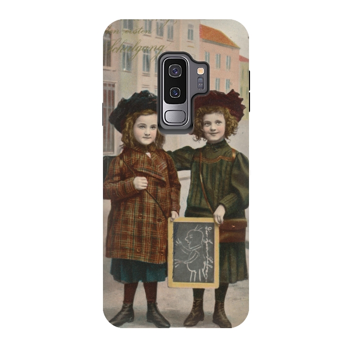 Galaxy S9 plus StrongFit Vintage School Girls by Andrea Haase