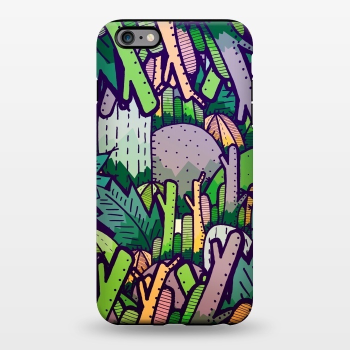 iPhone 6/6s plus StrongFit Jungle Cactus by Steve Wade (Swade)