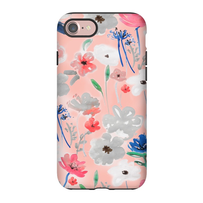 iPhone 7 StrongFit Blush florals by MUKTA LATA BARUA
