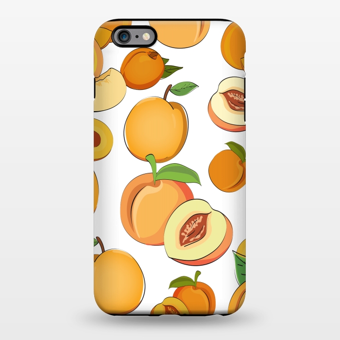 iPhone 6/6s plus StrongFit Peach Pattern 2 by Bledi