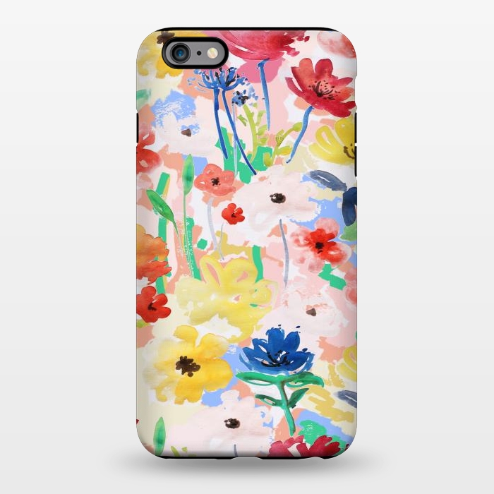 iPhone 6/6s plus StrongFit Watercolor Florals 002 by MUKTA LATA BARUA