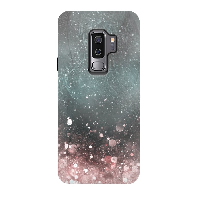 Galaxy S9 plus StrongFit Pink Sparkle 2 by Andrea Haase