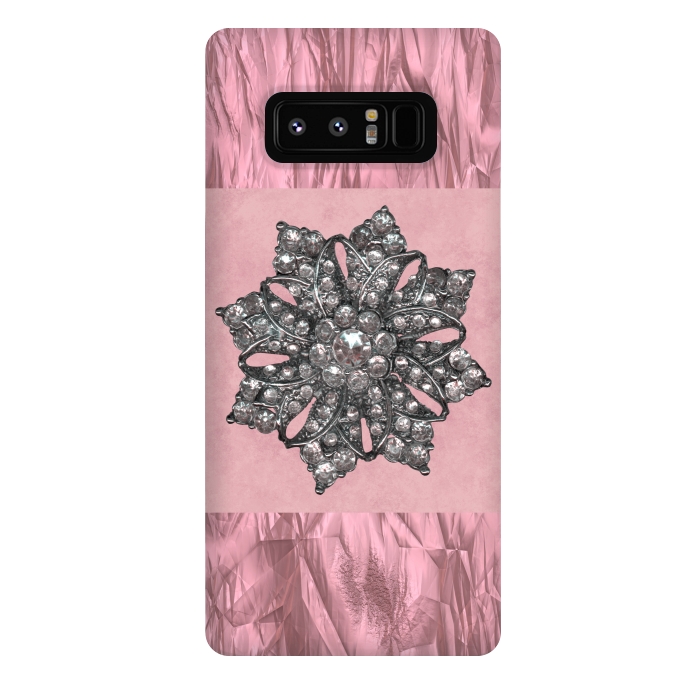 Galaxy Note 8 StrongFit Embellishment On Rose Gold 2 by Andrea Haase
