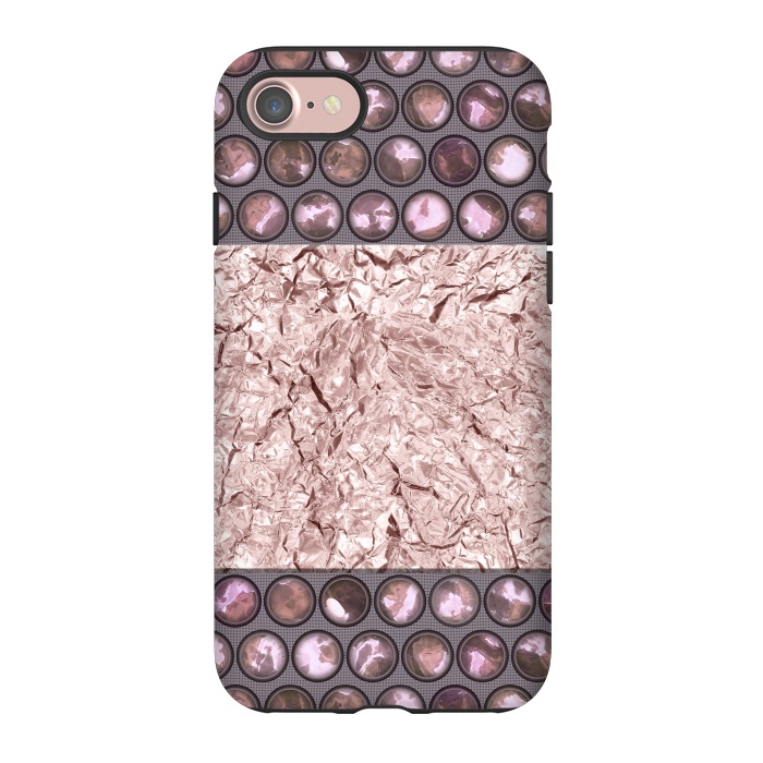 iPhone 7 StrongFit Rose Gold Shiny Elegance by Andrea Haase