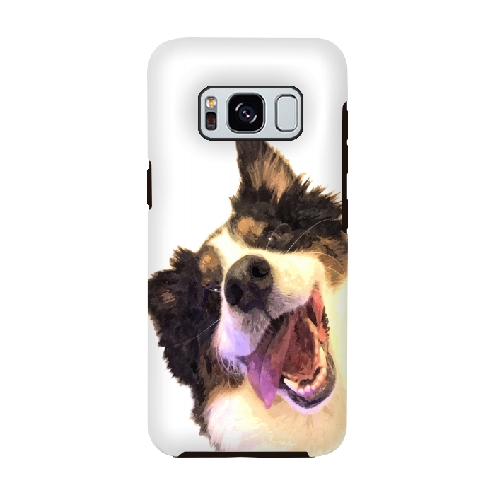 Galaxy S8 StrongFit Happy Dog by Alemi