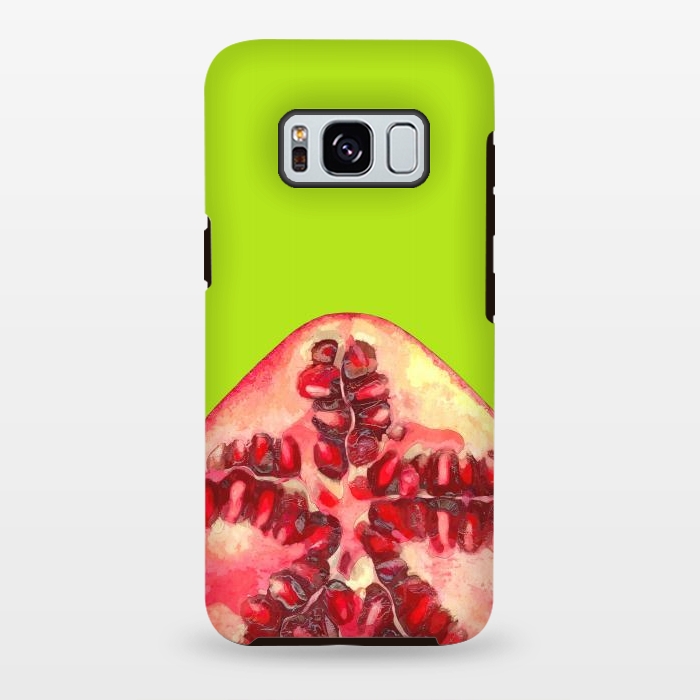 Galaxy S8 plus StrongFit Pomegranate Tropical Fruit by Alemi