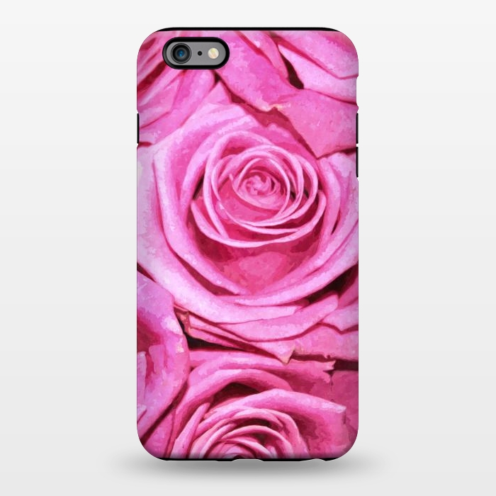 iPhone 6/6s plus StrongFit Pink Roses  by Alemi