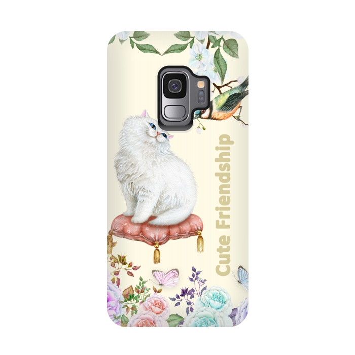 Galaxy S9 StrongFit Cute Friendship by Creativeaxle
